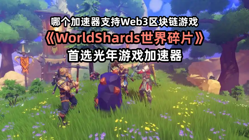 大家玩Web3区块链游戏世界碎片WorldShards都用什么加速器？